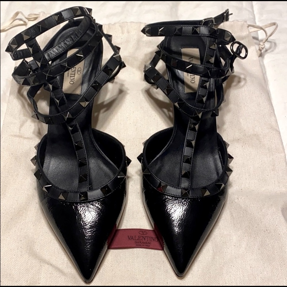 Valentino Rockstud 65mm pump, size 39